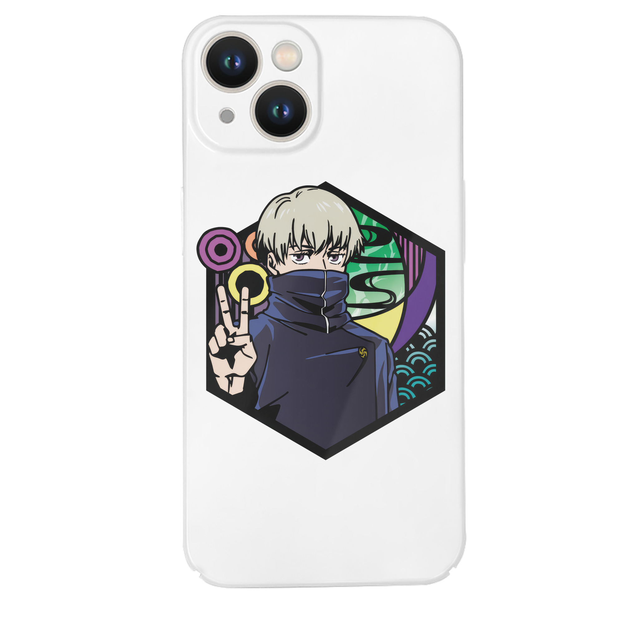 （画像用） 呪術廻戦 Jujutsu Kaisen 【iPhone 14シリーズ対応】ハードケース